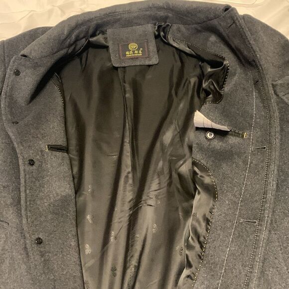 🌟MEN Wool Long Cashmere Coat🌟 - Picture 11 of 16